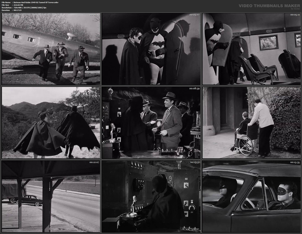 Batman And Robin 1949 02 Tunnel Of Terror.mkv