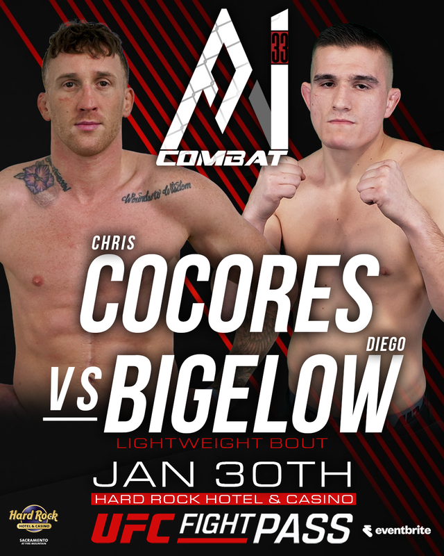Featherweight Clash: Cocores vs Bigelow | A1 Combat 33