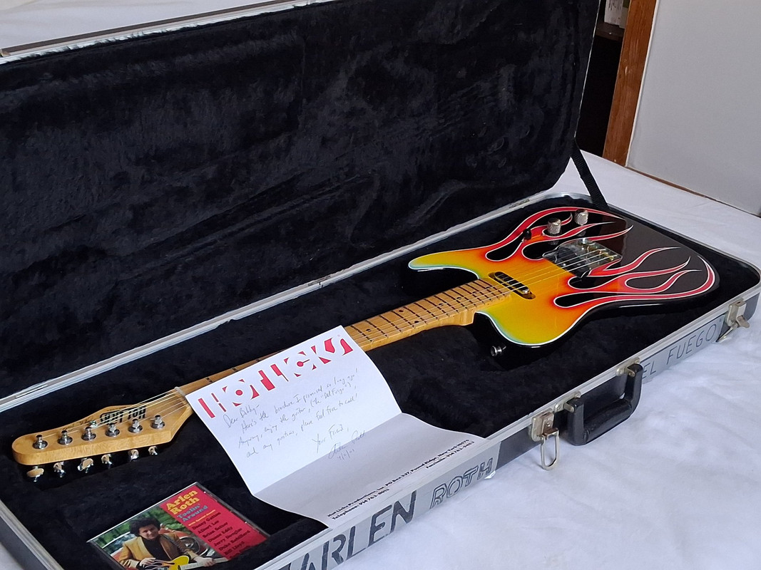 Gone in trade Arlen roth hot Licks telecaster 1997 £2000 - Guitars ...