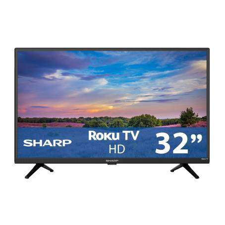 Sam's Club: Pantalla Sharp 32 Pulgadas HD Roku TV (Débito) 
