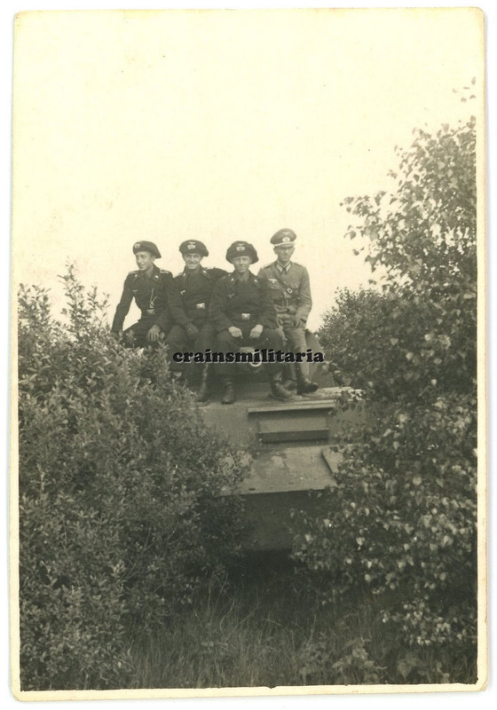 Orig. Foto Panzer IV Tank bei Manöver (3)