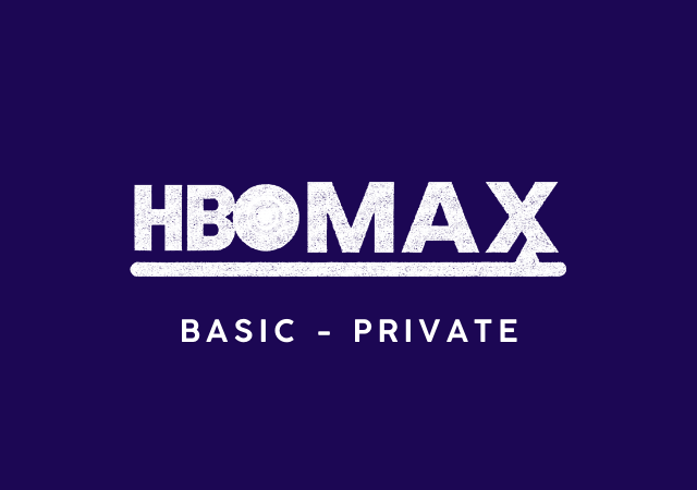 HBO Max Basic 1 Months Private Account(With Ads)