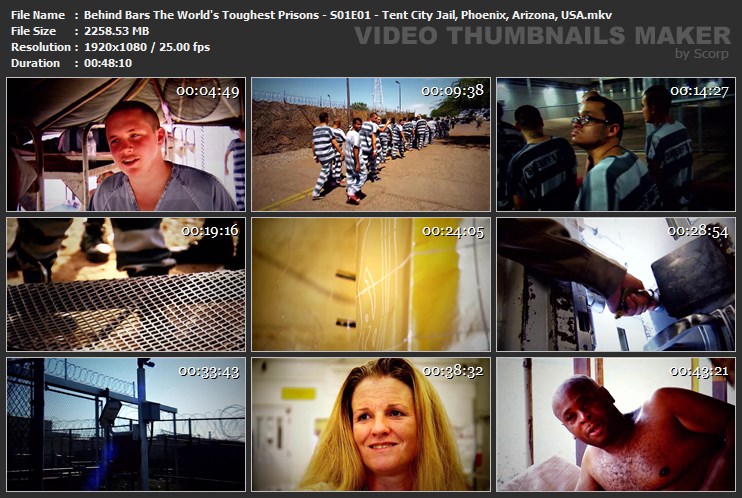 Behind Bars The World's Toughest Prisons - S01E01 - Tent City Jail, Phoenix, Arizona, USA.mkv