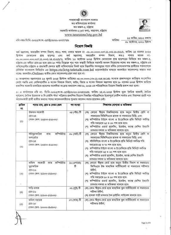 Taxes-Zone-3-Chittagong-Job-Circular-2026-PDF-1