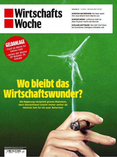 Cover: Wirtschaftswoche Magazin No 23 vom 02  Juni 2023