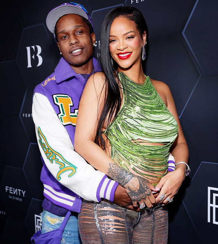 Rihanna incinta del secondo figlio da ASAP Rocky Rihanna incinta del secondo figlio da ASAP Rocky