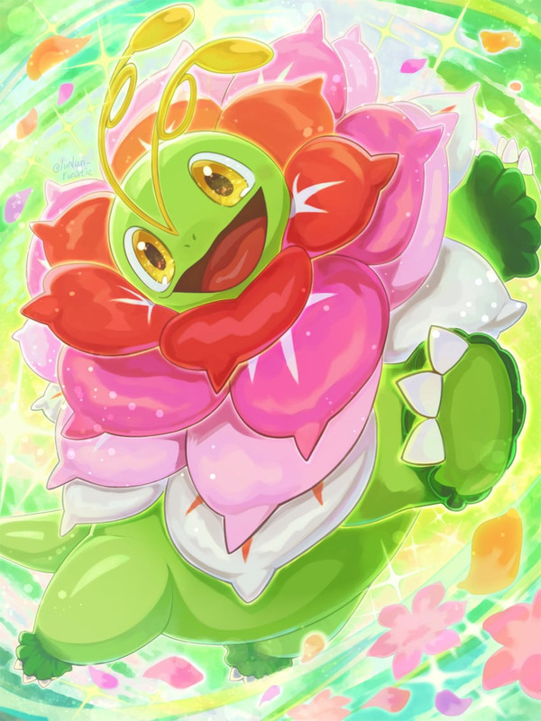 meganium-and-mega-meganium-pokemon-and-1