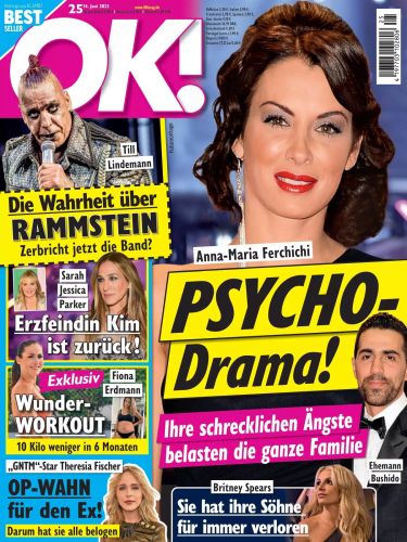 Cover: Ok! Frauenmagazin No 25 vom 14  Juli 2023