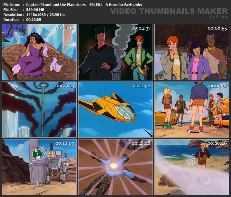 Captain Planet and the Planeteers - S01E01 - A Hero for Earth.mkv