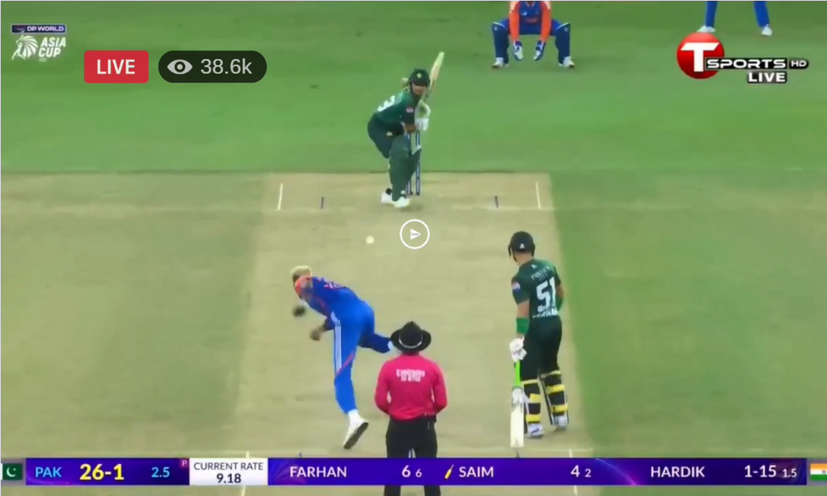 DP World Asia Cup 2025 - India vs Oman