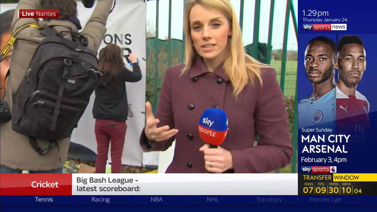 24 January - 13.00.00 - Sky Sports News. All the news from the P
