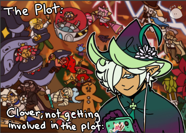 It's Clover's fault, but that doesn't mean he's getting involved...