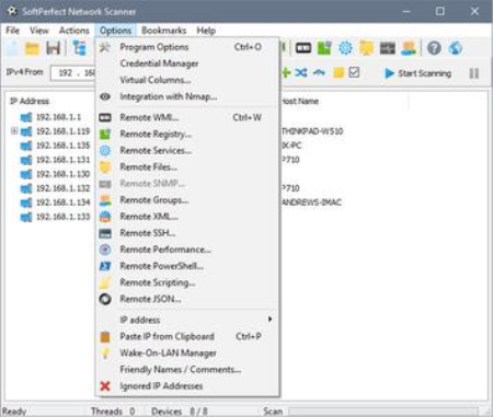 SoftPerfect Network Scanner 8.1.4 DC 12.07.2022 Multilingual