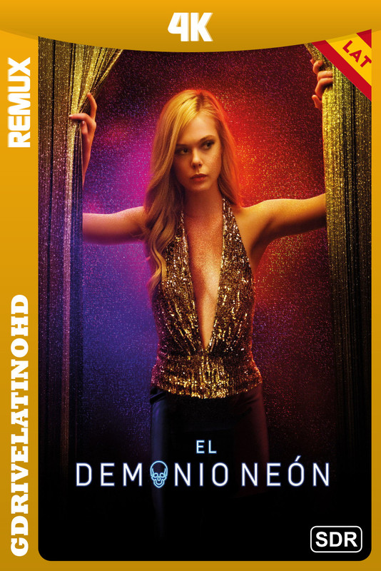 El demonio neón (2016) BDRemux 4K SDR Latino-Inglés