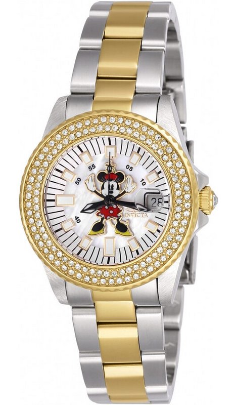 INVICTA Disney Limited Edition Crystal Mother of Peal Dial  display picture 2