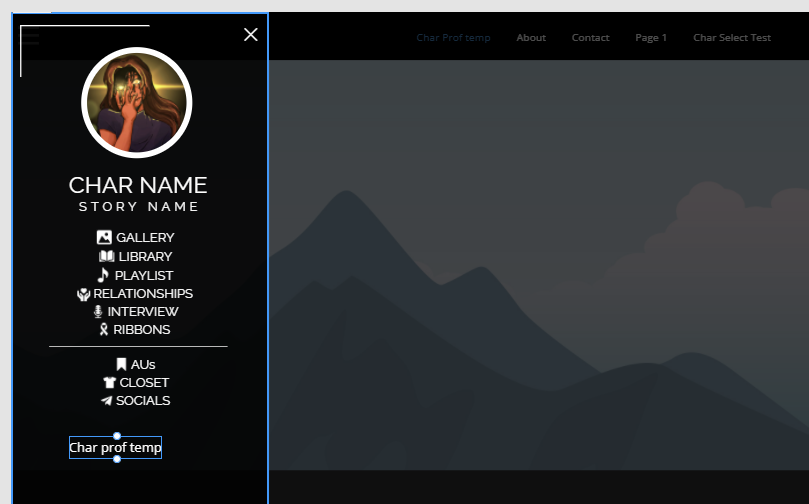 Ignore the Char Prof temp it doesn't matter