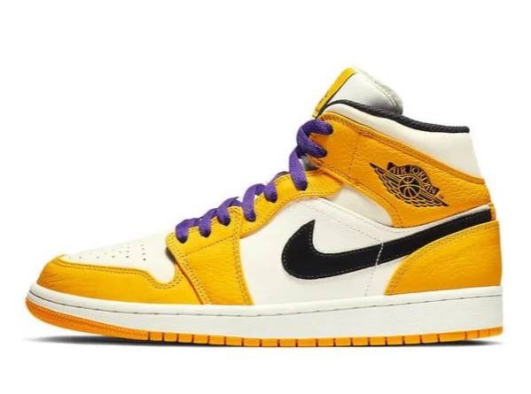 Nike Air Jordan 1 Mid SE Lakers