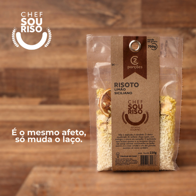 Risotos no pote chef sou riso