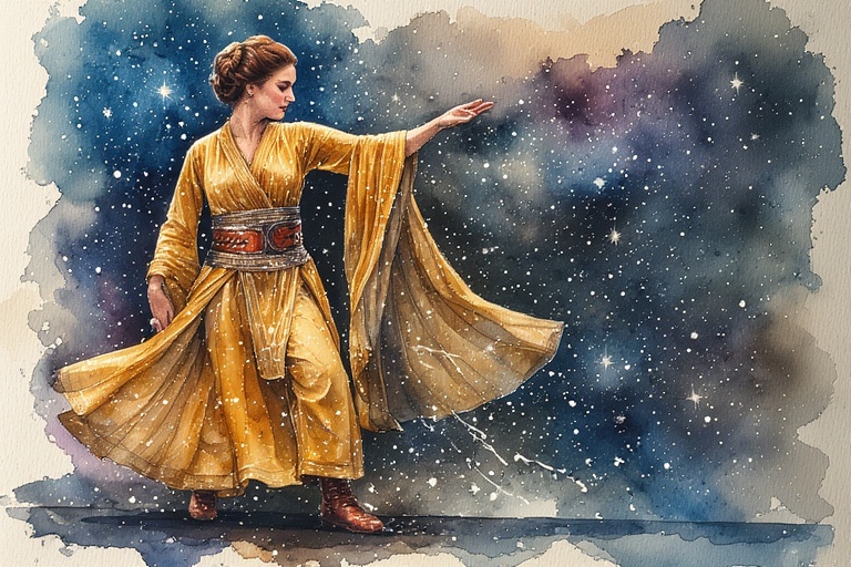 Princess-Leia-in-Golden-outfit-(19)