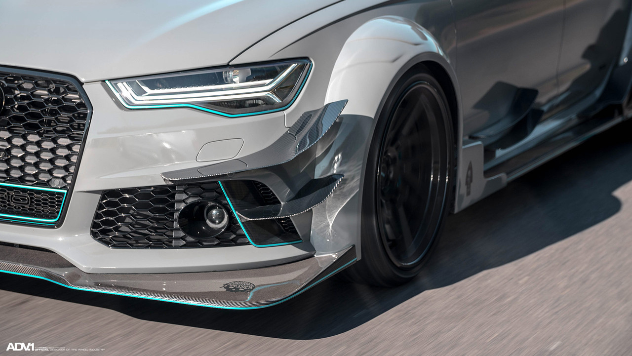 Audi RS6 Avant on ADV.1 Wheels (10)