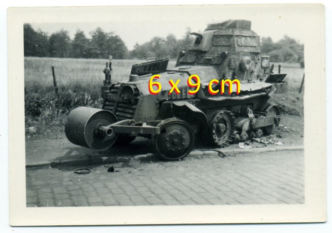 Foto franz. AMC Citroën Kegresse P16 Halbkette S