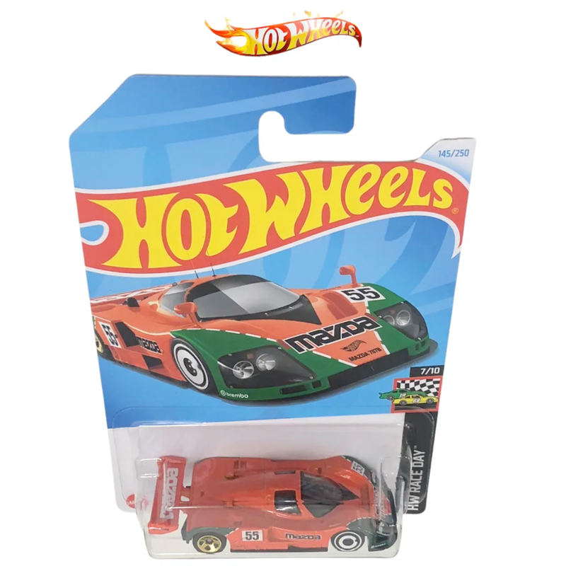 Hot Wheels Mazda 787B Orange Green 2024 Series HW RACE DAY Free