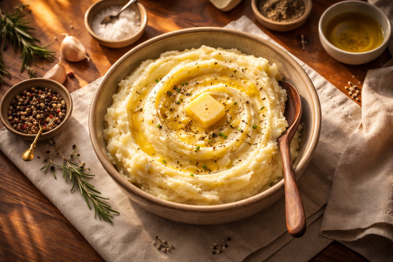 Kartoffelbrei würzen