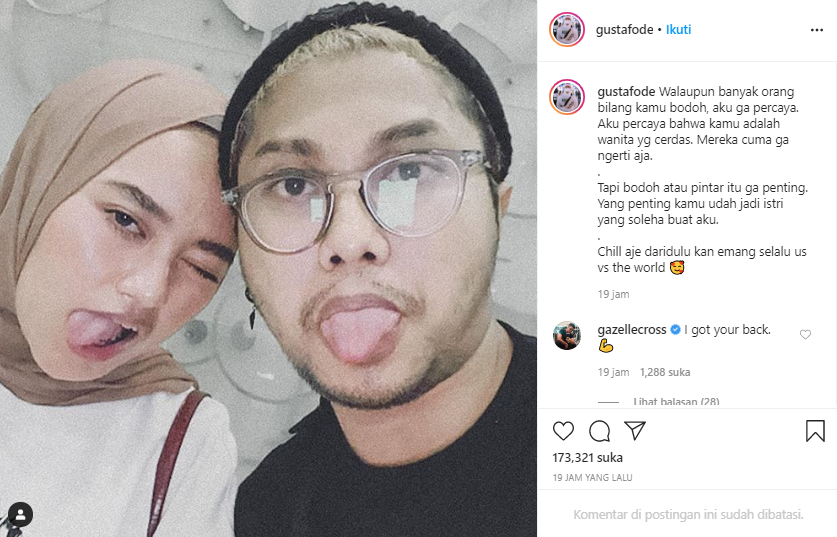 Indira Kalistha dan suami
