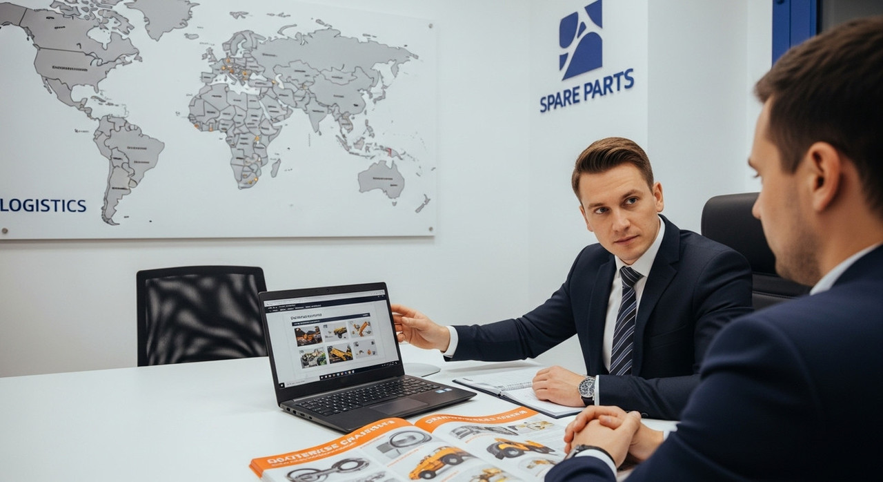 Офис поставщика запчастей для китайской спецтехники консультация клиента