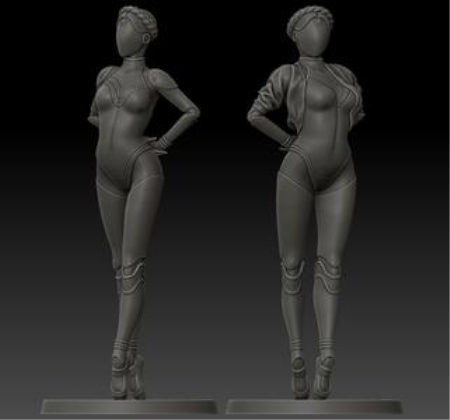 Atomic Heart – Robot Gyrls – 3D Print Model Atomic Heart – Robot Gyrls – 3D Print Model