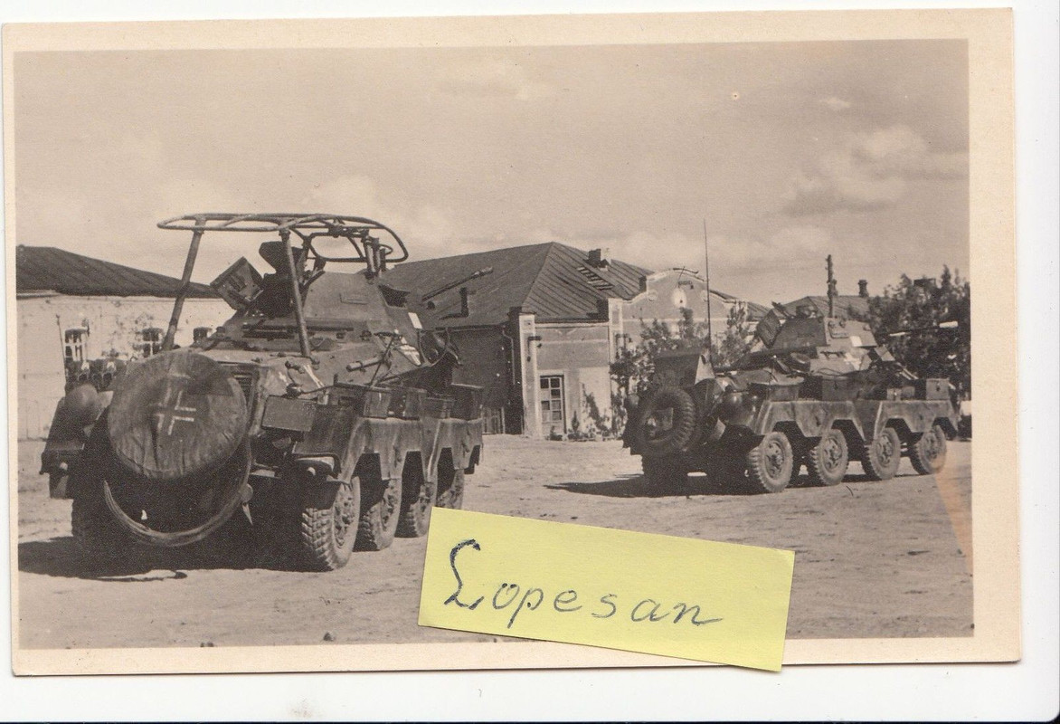 Elite Panzer Aufklärungs-Abt. SdKfz 231 Bügelant