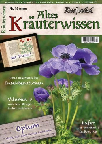 Cover: Karfunkel Altes Kr&auml;uterwissen Magazin No 02 2024