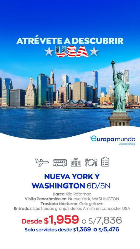 Nueva York y Washington