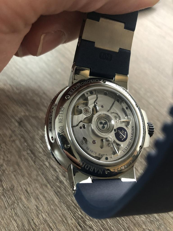 Ulysse Nardin Marine Chronometer 43mm 78908-EC8-D95-D-40-AB-A8-AB-0-C4-F639-D5831