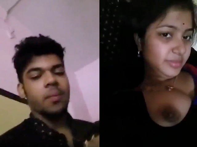 bf sexey Desi BF playing With GF Boobs