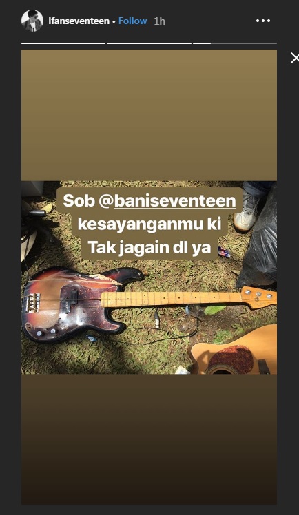 Instagram Story Ifan Seventeen