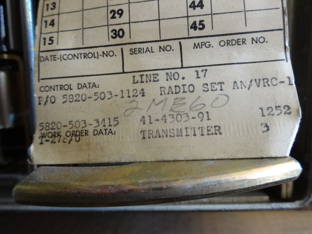 AN /VRC 19 Value ? - G503 Military Vehicle Message Forums