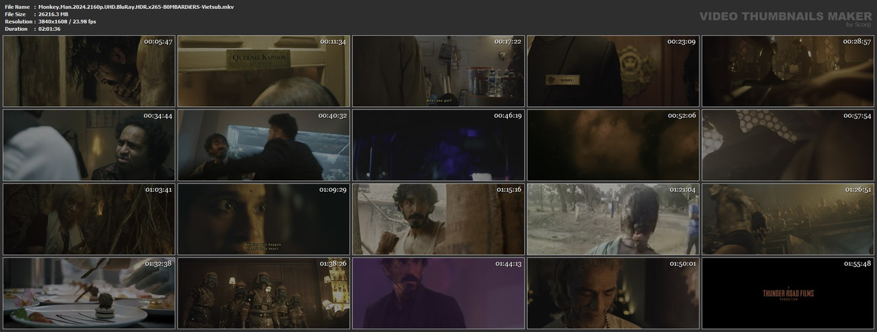 Monkey.Man.2024.2160p.UHD.BluRay.HDR.x265-B0MBARDiERS-Vietsub.mkv
