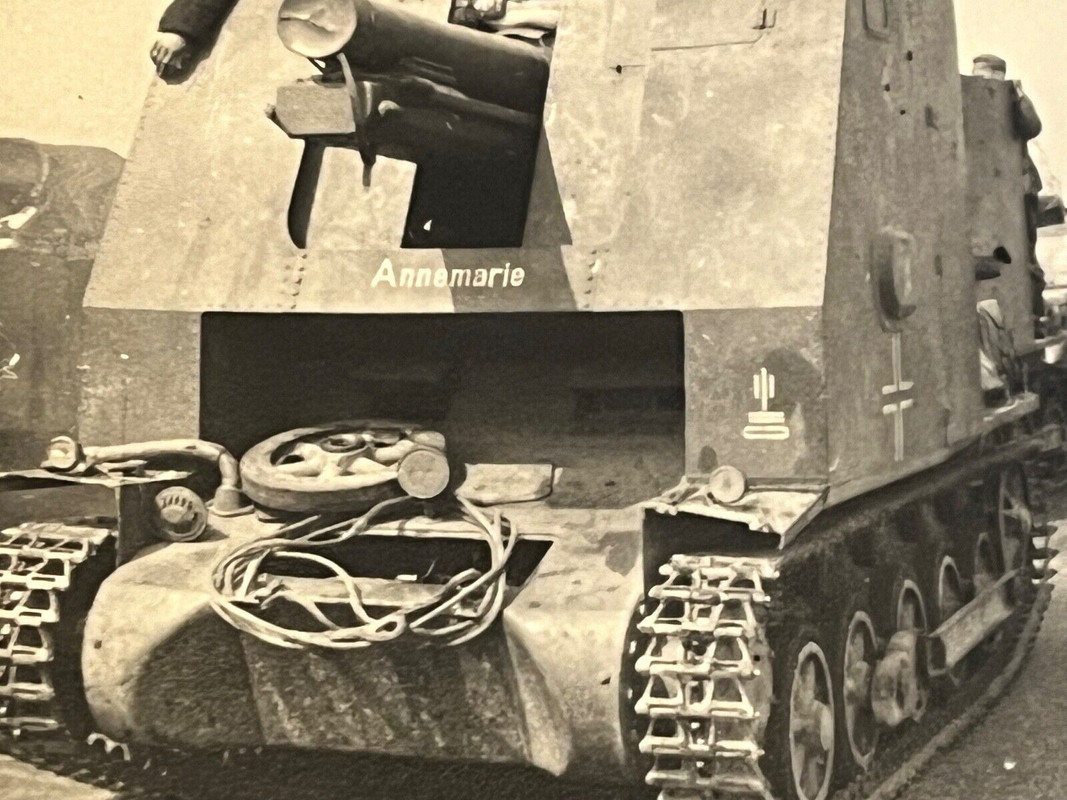 Altes Foto-Panzer-Tank-Kennung-Panzerjäger-WW2 (1)
