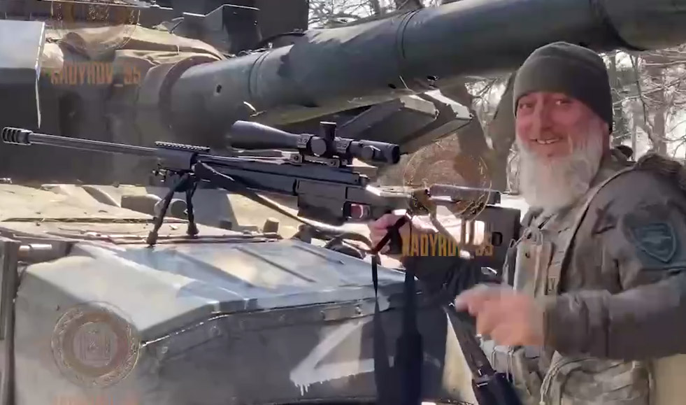 Кадыровцы воюют на украине