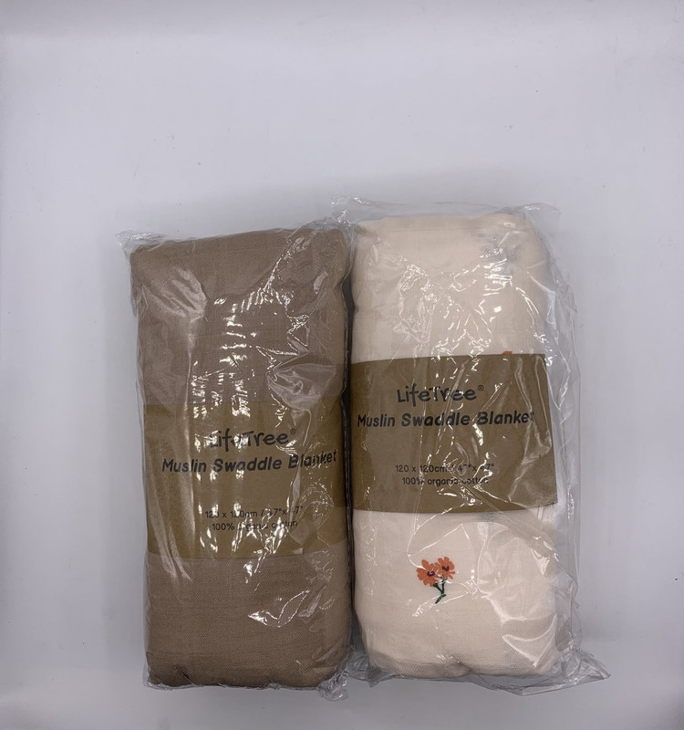 LIFETREE MUSLIN SWADDLE BLANKET 47