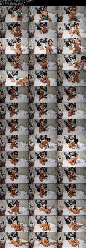 Anisyia Livejasmin oiled up fucking huge cock reverse cowgirl 4K