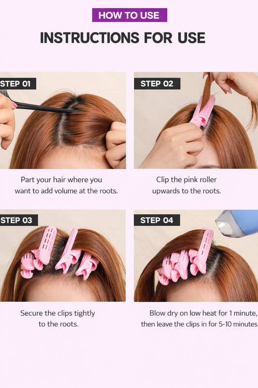 How to use Hair Roller