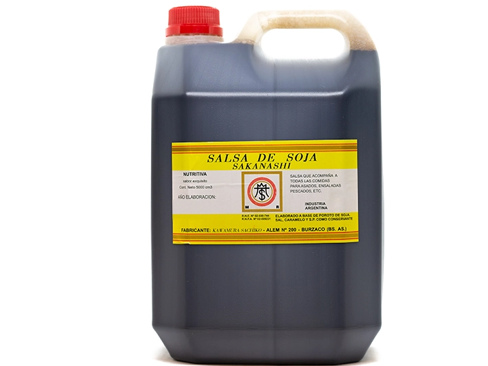 Salsa de soja 5 LITROS Amarilla