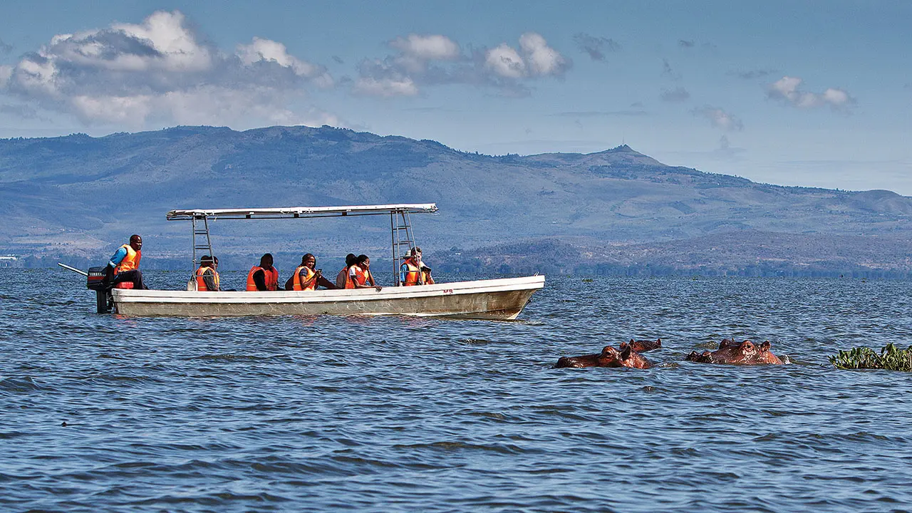Lake Naivasha boat safari in Kenya
