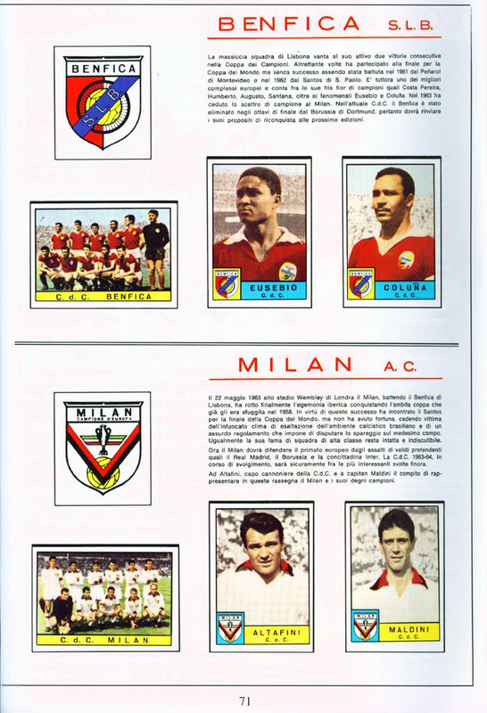 Album Calciatori 1963 1964 ( Panini) page 0053 — Postimages