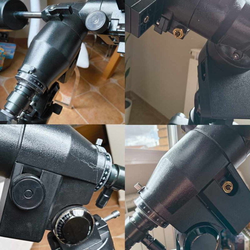 fotos de una montura eq5 antigua