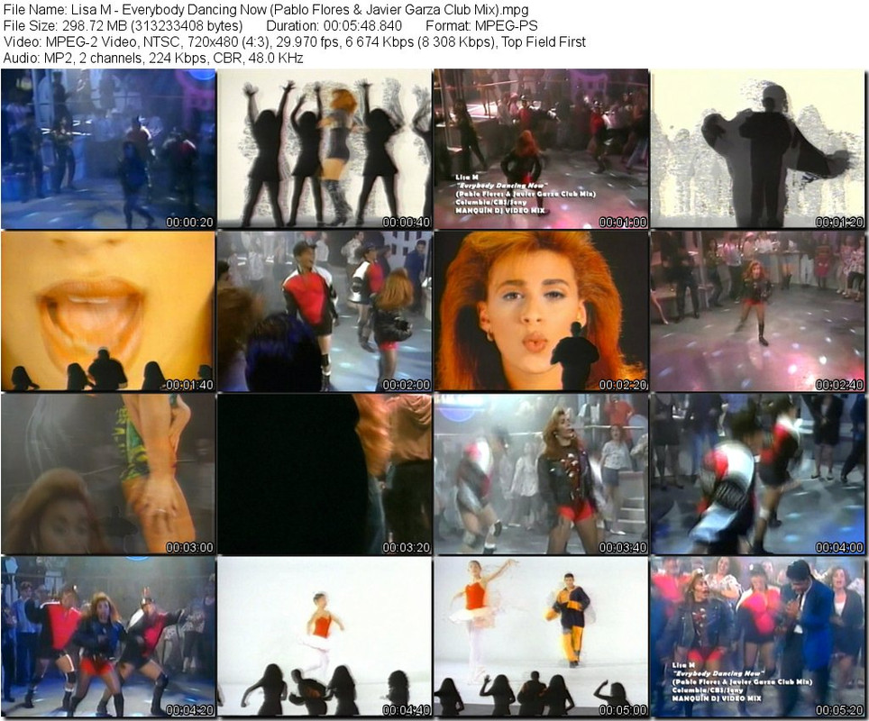 Lisa M - Everybody Dancing Now (Pablo Flores & Javier Garza Club Mix).mpg_tn