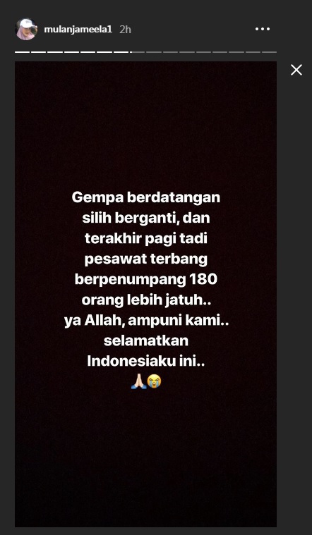 Instagram Story (mulanjameela1)

