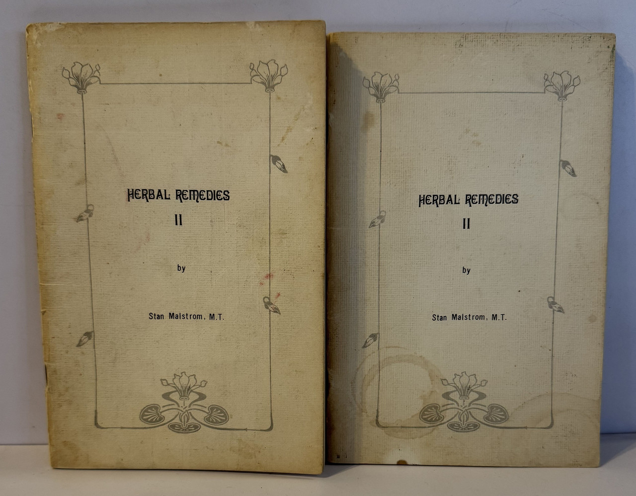 Herbal Remedies II. 2 Copy Set